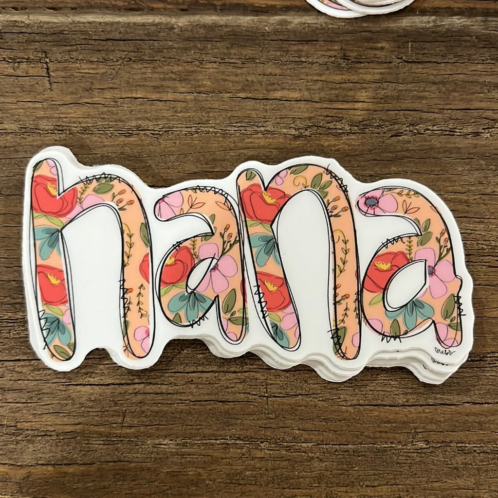 Nana Vinyl Sticker-Carolyn Jane's Jewelry