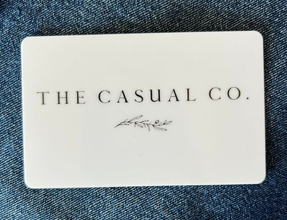The Casual Co. Digital Gift Card-Gift Card-Carolyn Jane's Jewelry