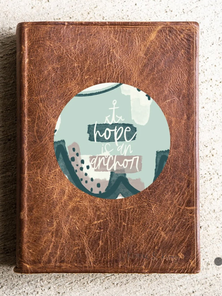 Hope is an Anchor Bible Flair Vinyl Sticker Decal for Bible-Carolyn Jane's Jewelry