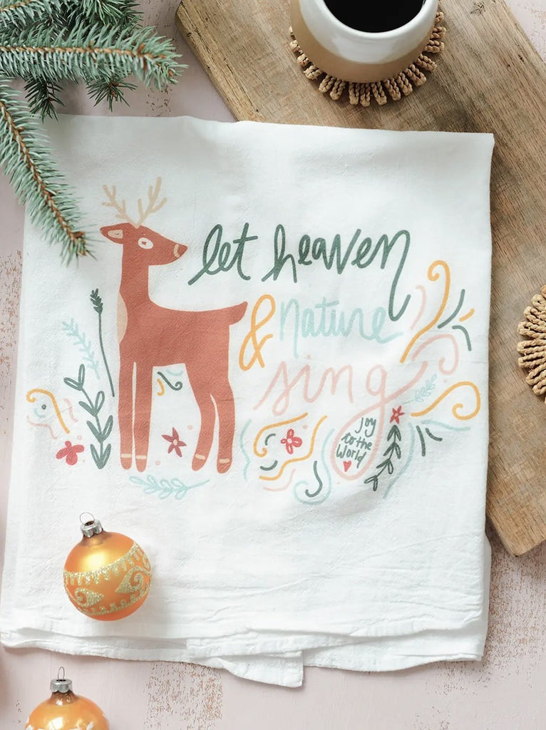 Let Heaven and Nature Sing Tea Towel-tea towel-Carolyn Jane's Jewelry